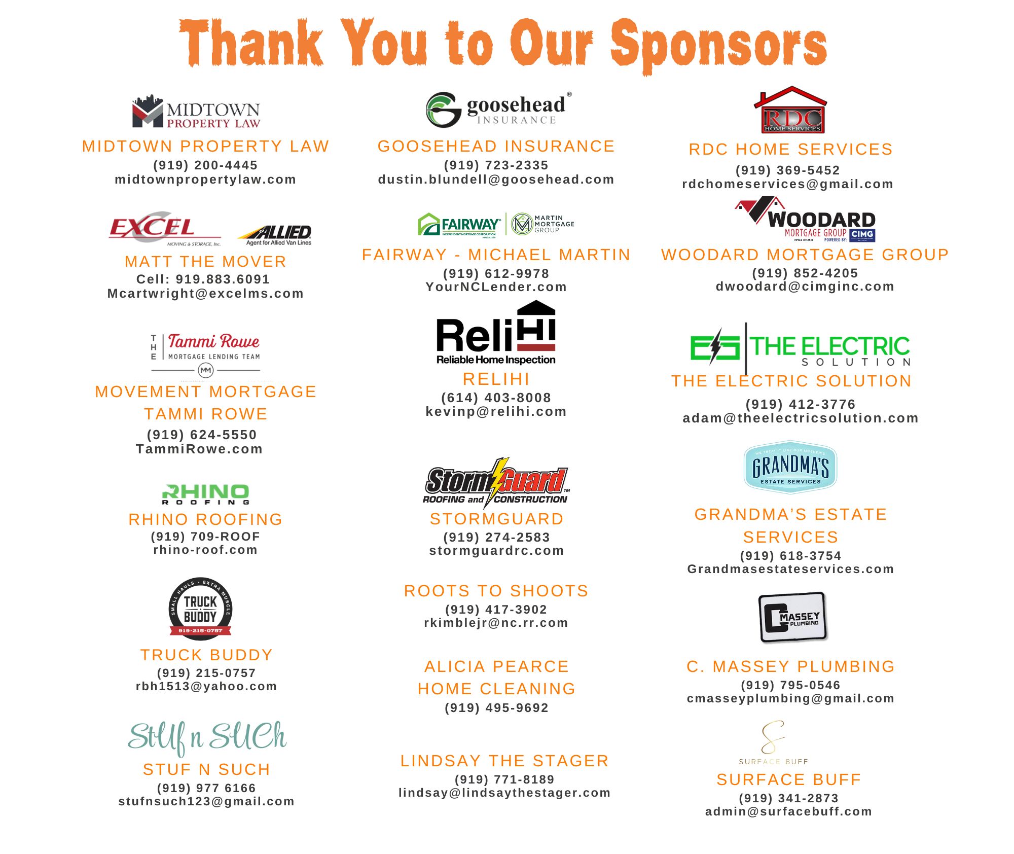 halloween party sponsors